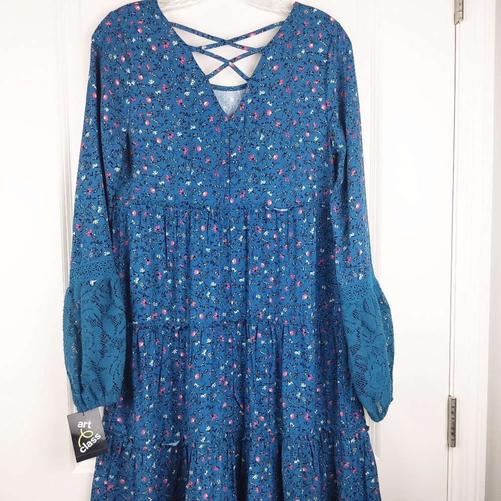 Art Class Floral Dress